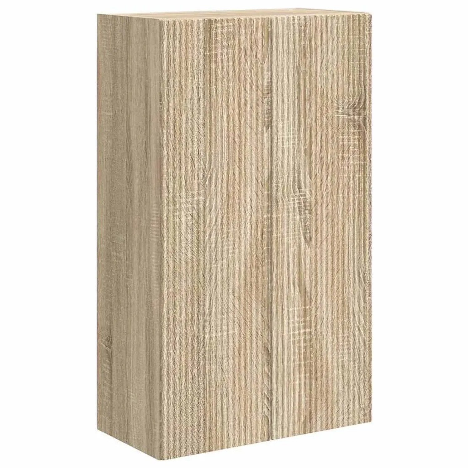 vidaXL TV-Wandschrank Sonoma-Eiche 59,5 x 31 x 100 cm Holzwerkstoff 892371