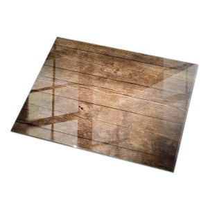 Tulup Tischplatte Der Aufbau von Holzbrettern Glastischplatte 120x80 cm Braun Tischplatte Tischplatte Rund Tischplatte aus Glas