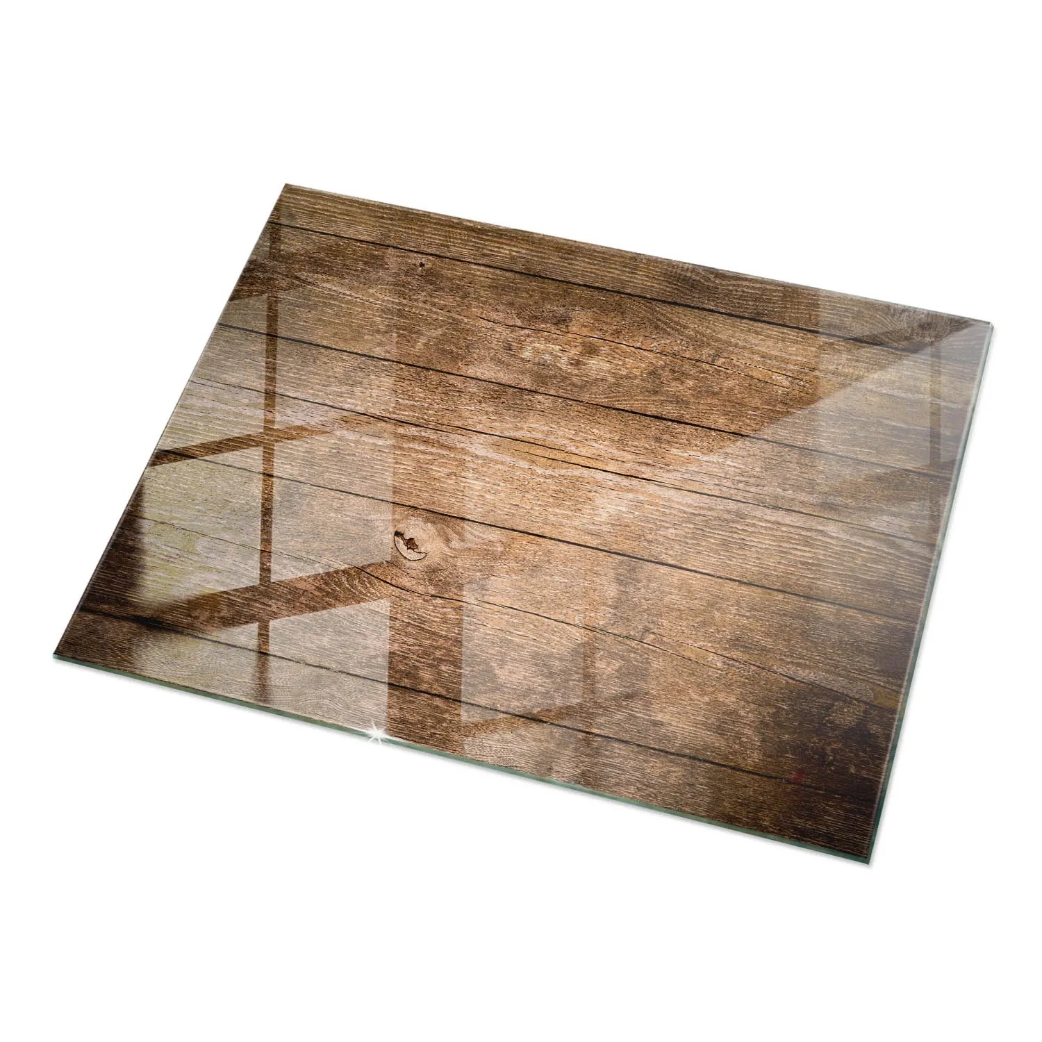 Tulup Tischplatte Der Aufbau Von Holzbrettern Glastischplatte 120x80 Cm Braun Tischplatte Rund Tischplatte Aus Glas