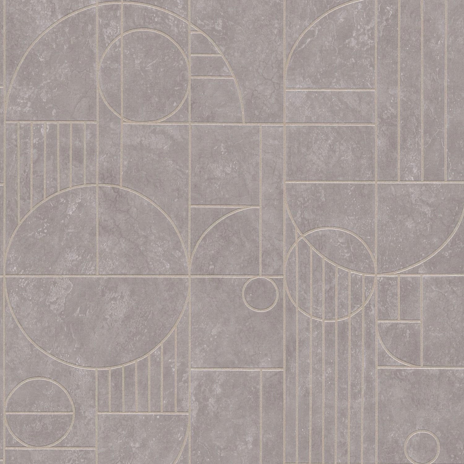 PROFHOME 386991-GU Grafik Tapete Metallische Akzente Grau Violett Kupfer 0, günstig online kaufen