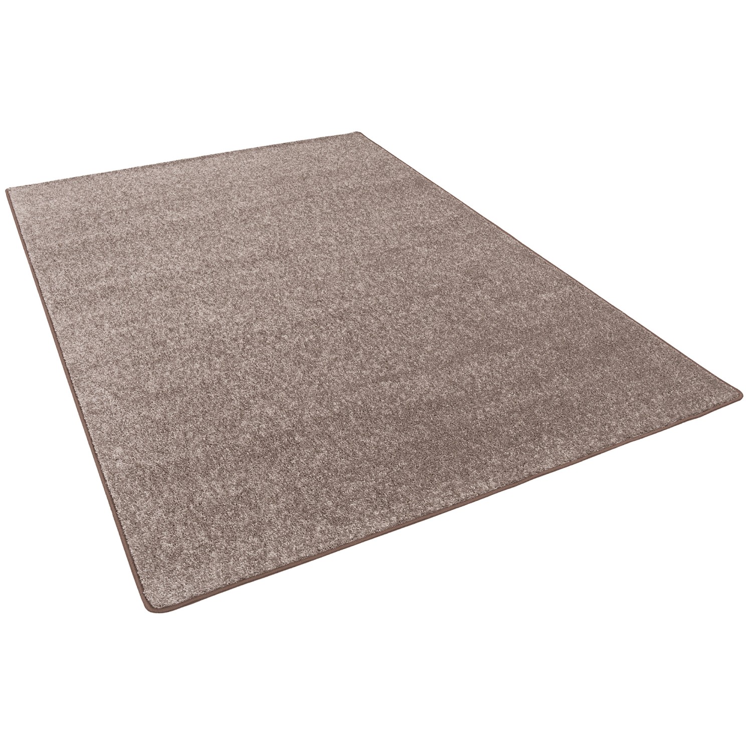 Snapstyle Hochflor Langflor Teppich Cottage Taupe 200x200cm günstig online kaufen