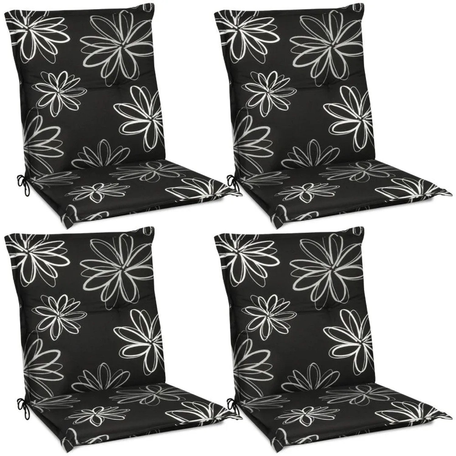 Beautissu Flores Niederlehner 100x50x6cm Ornamente 4tlg