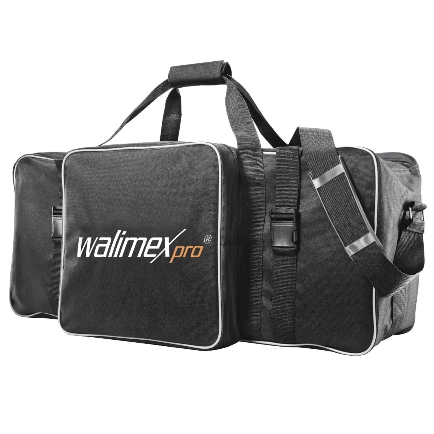 Walimex Pro Studiotasche Xl Schwarz 75X30X33Cm Fototasche Halterung Foto Zubehör