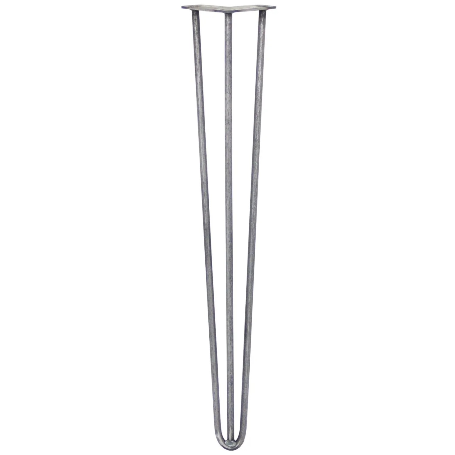 Monstershop 4 x 71cm Hairpin Tischbeine 3 Streben 12mm Rohstahl