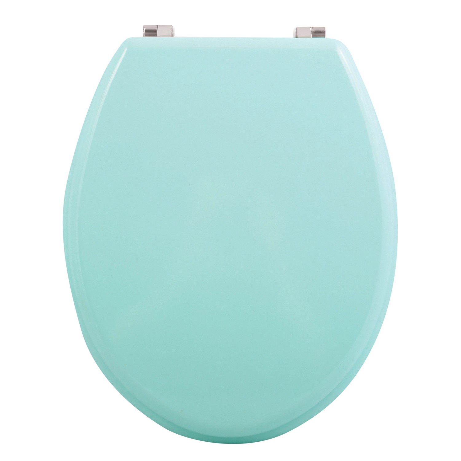 MSV WC-Sitz Cleo MDF 45 cm x 37 cm x 5,6 cm Aquablau günstig online kaufen