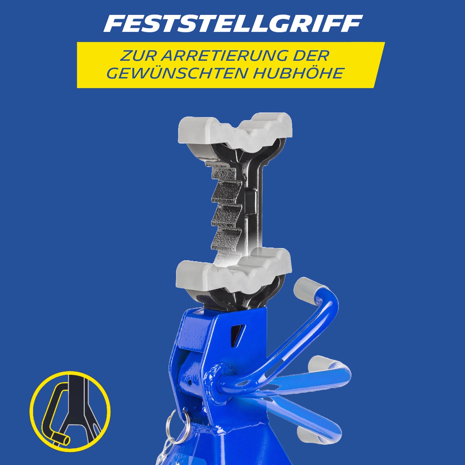 Michelin Unterstellbock 2.000 kg 9-stufig Höhenverstellbar_11