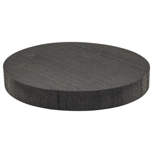 Schwarzer Wagner Topffuß (Ø 60mm) aus Kautschuk, Zubehör für Pflanztöpfe, schützt vor Staunässe.