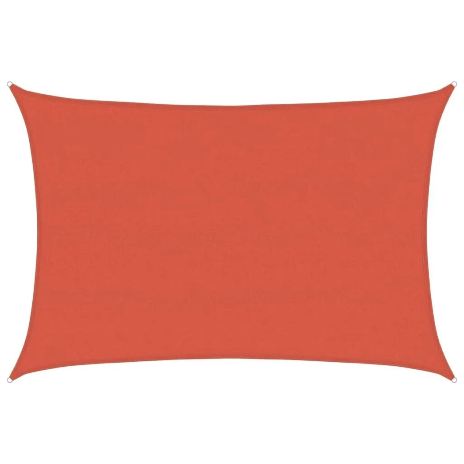 Furnicato Sonnensegel 160 G M² Terrakottarot 5x6 M Hdpe