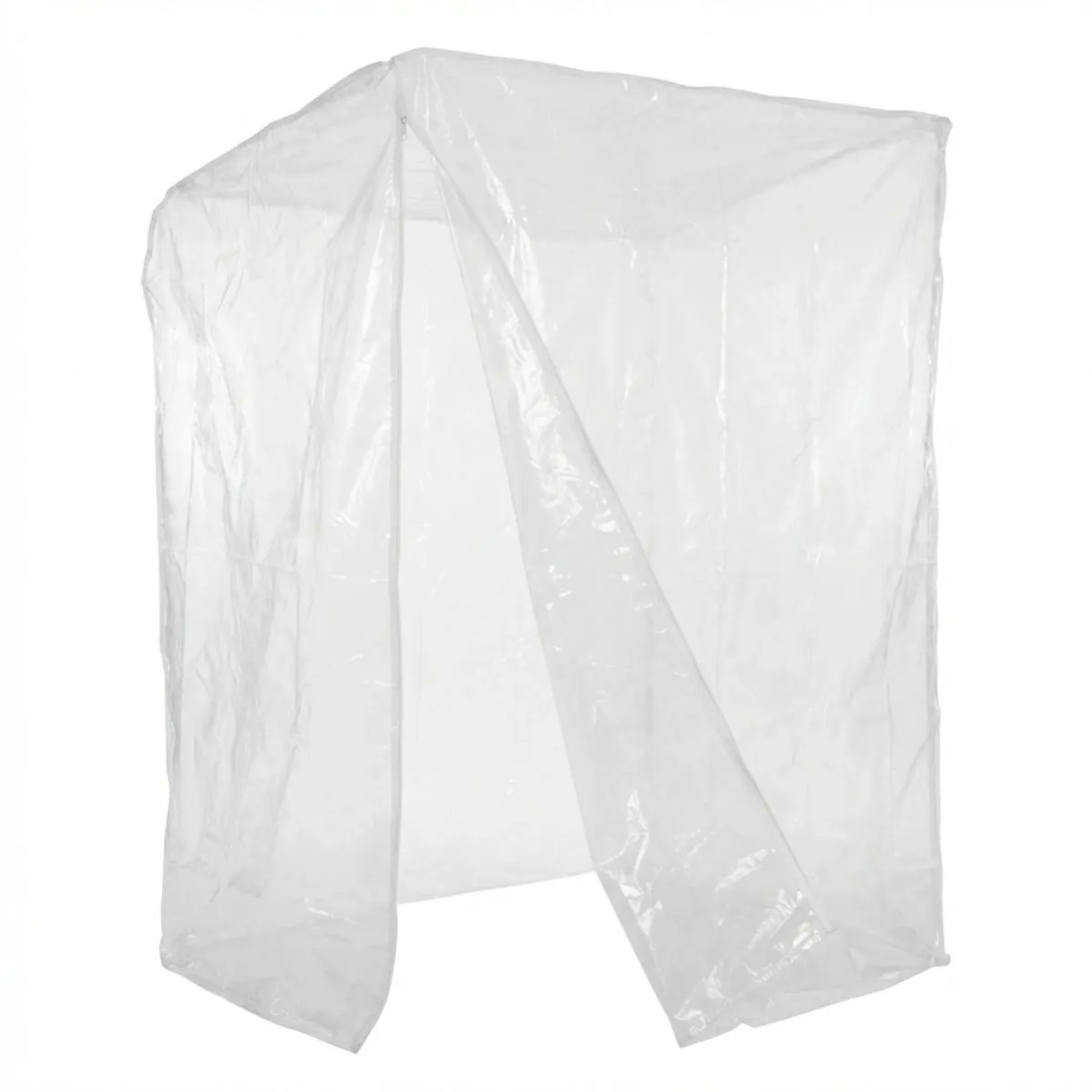 Boni-Shop Strandkorb SchutzhÜLle Transparent Kunststoff 130 X 100 X 170/134 cm