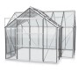 Vitavia Gewächshaus Sirius mit Alu-Rahmen und ESG-Verglasung, inkl. Fundament für den Garten.
