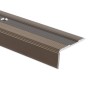Selbstklebendes KARAT Stufenkantenprofil Glory L-Form, Bronze Dunkel, Aluminium, 36x17x1340 mm.