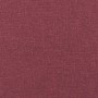 vidaXL Sitzbank Weinrot 110x76x80 cm Stoff 351486_7