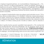 Reparaturmasse, 500g Dose mit Warnsymbolen und Barcode.