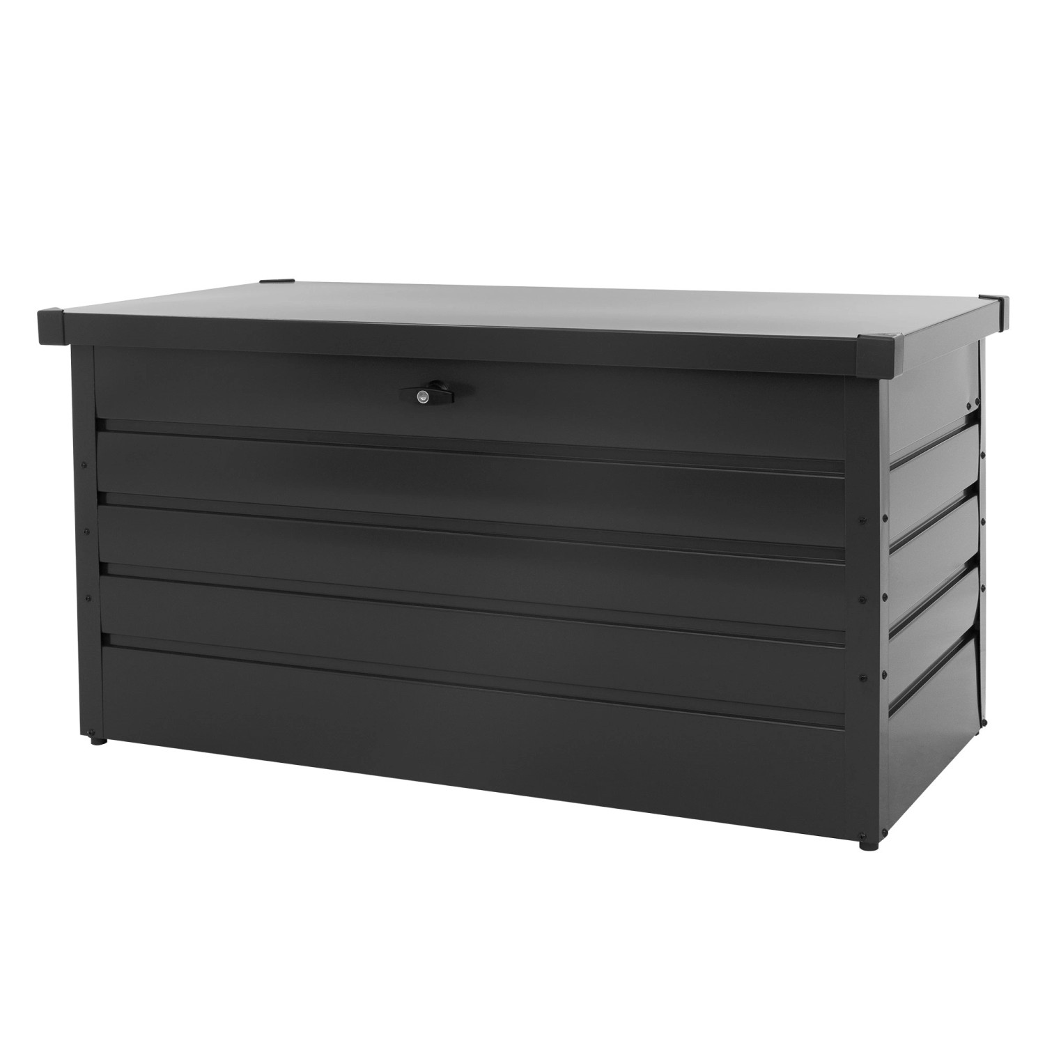 ML-Design Metall Auflagenbox 350 Liter 120x56,5x63 cm Anthrazit Abschließbar