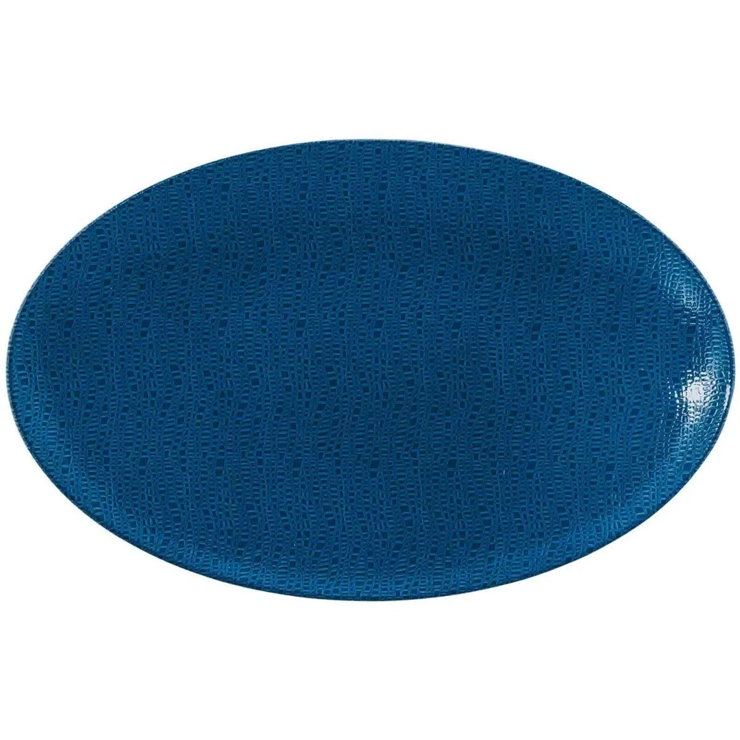 Seltmann Weiden Life Fashion Servierplatte 40x26 cm Classic Blue