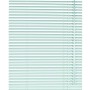 Weiße Gardinia Aluminium Jalousie, 160x175 cm, für Fenster, Lichtregulierung und Sichtschutz.