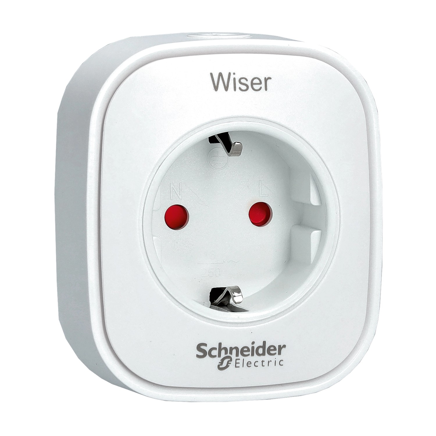 Schneider Electric Wiser Steckdose CCTFR6501 Weiß