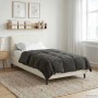 vidaXL Ganzjahresbettdecke Anthrazit 140 x 220 cm Mikrofaser 42025995_2