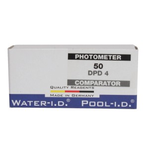 WATER-I.D. PoolLab Testtabletten, 50 Stk. Sauerstoff DPD4 für Pooltester.