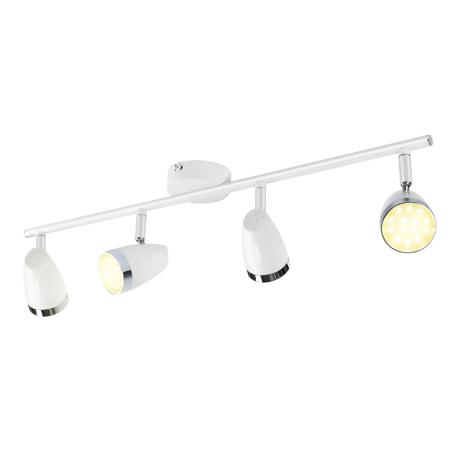 NETTLIFE LED Deckenstrahler aus Metal L60 Weiß