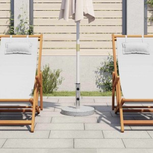 vidaXL Sonnenschirmständer Granit Rund 20 kg 43726