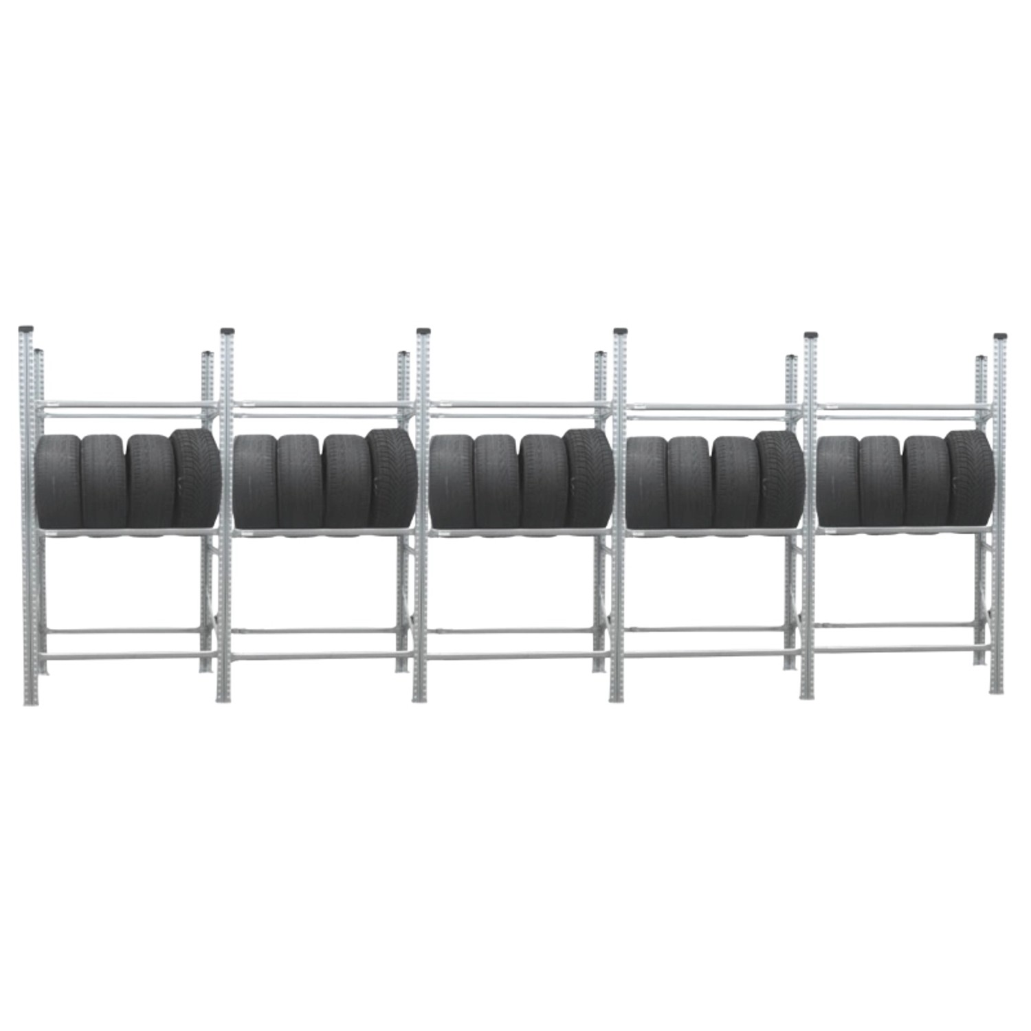 PROREGAL Reifenregal Proximo 200 x 450 x 40 cm bis zu 60 Reifen auf 3 Ebene günstig online kaufen