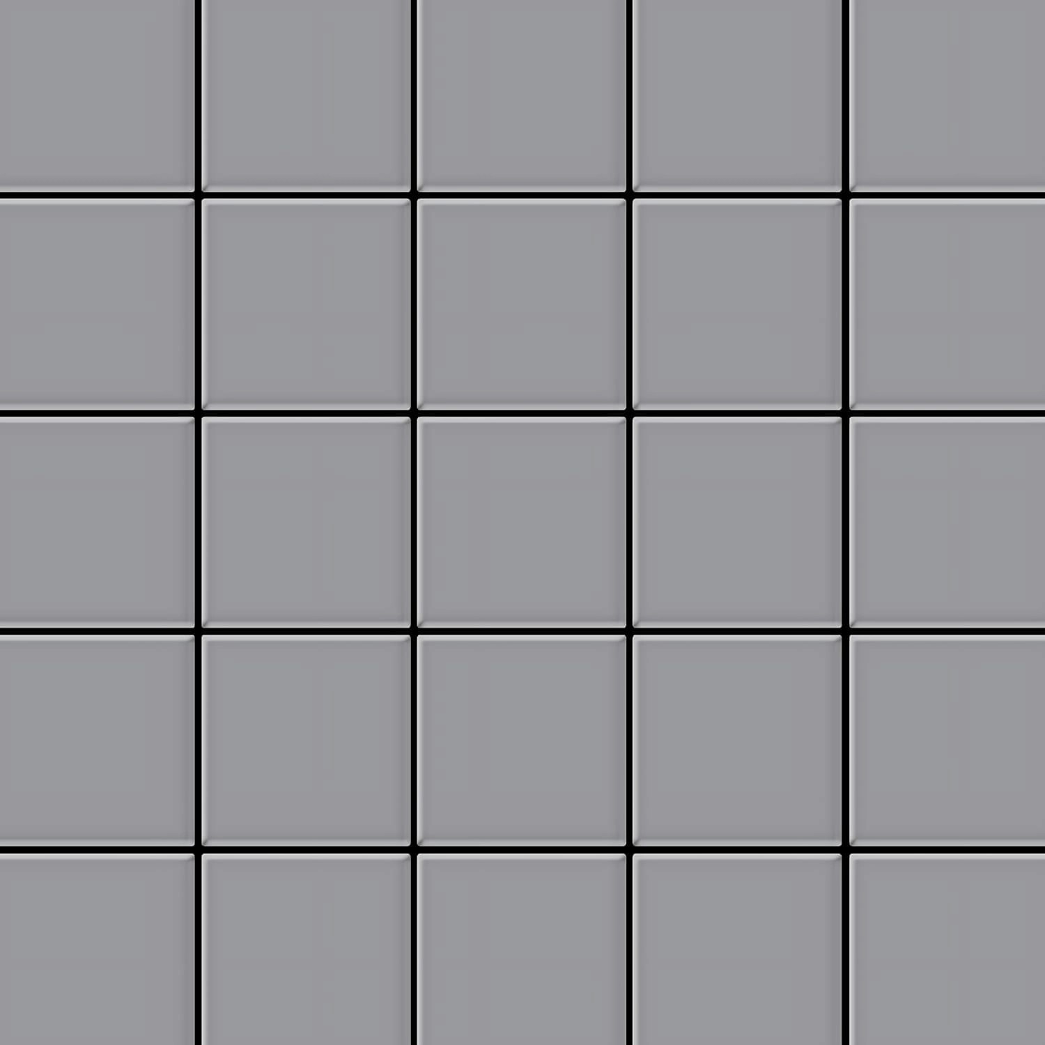 ALLOY Mosaik Fliese Massiv Metall Edelstahl Marine Hochglanz Grau 1,6mm Cen günstig online kaufen