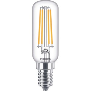 Philips E14 LED-Lampe, 4,5W, warmweiß, 470 Lumen, EEK F, 9x2,5cm (H x Ø).