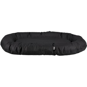 Schwarzes Jollypaw Hundekissen Jannis, 100x75 cm, robust und wasserabweisend.