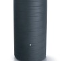 Arves Regentonne Novara, 280 l, Anthrazit. Zylindrische Tonne mit Deckel und horizontalen Linien.
