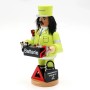 Dekohelden24 Räuchermann Abschleppdienst Räucherfigur Weihnachtsräucherfigur Räuchergefäß Pannenhelfer Autopanne Geschenk  L/B/H 11 x 9 x 20 cm_3