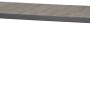 Rechteckiger Siena Garden Gartentisch Silva, washed grau, 100x220 cm, mit Keramik-Tischplatte und Aluminiumrahmen.