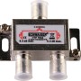 Schwaiger 2-fach Verteiler (6,5 dB) für Antennen- und Satellitenanlagen.