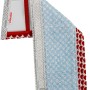 Vileda Ersatz-Wischbezug Extra für Reinigungsgeräte, Mikrofaser, blau/rot.