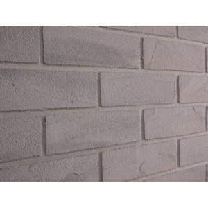 Elabrick Verblender Kreta, graue Steinoptik, 7,1x24 cm, für Innen & Außen.