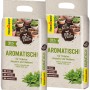 Zwei Säcke Floragard Bio-Kräutererde Aromatisch 6L. Torffreie Erde für Kräuteranbau.