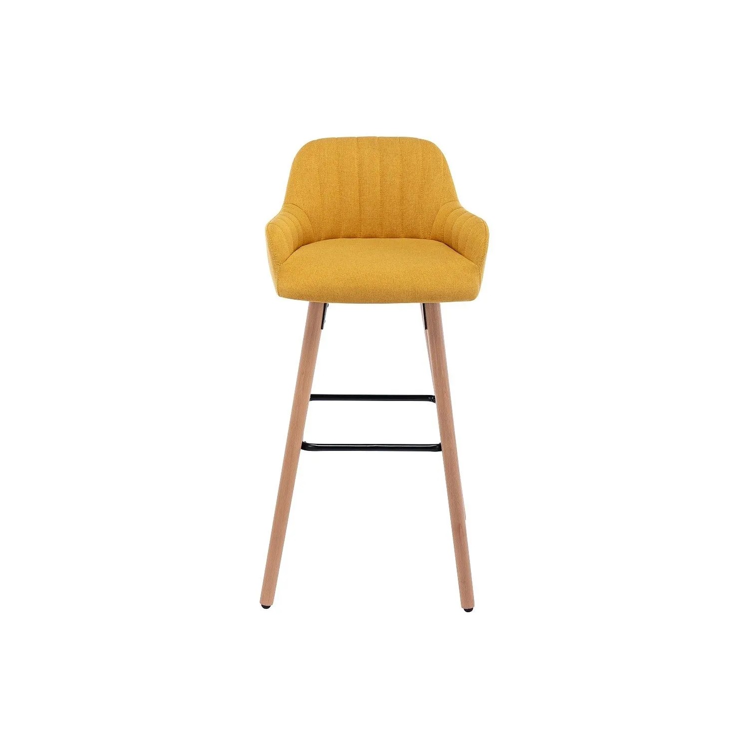 Vente-unique Barhocker Eleana Senffarben 47 cm