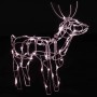 vidaXL LED-Rentier, 81cm, warmweiß, Weihnachtsdeko für Garten und Innenbereich