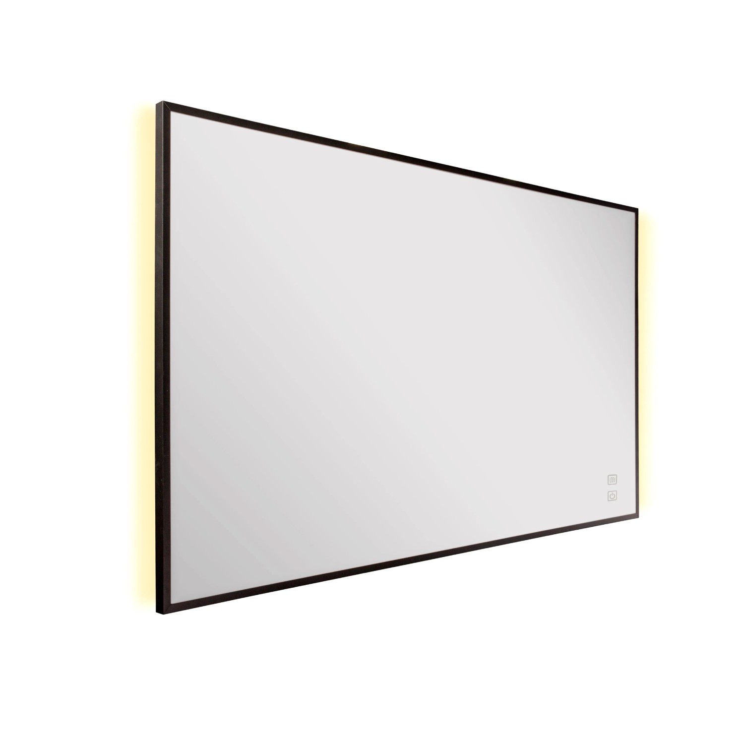Könighaus Infrarot LED-Spiegelheizung 600 W Schwarz
