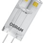 Osram LED G4 Leuchtmittel, 0,9W, Warmweiß, 100lm, 5er Set, 3,3x1,2cm (H x Ø).