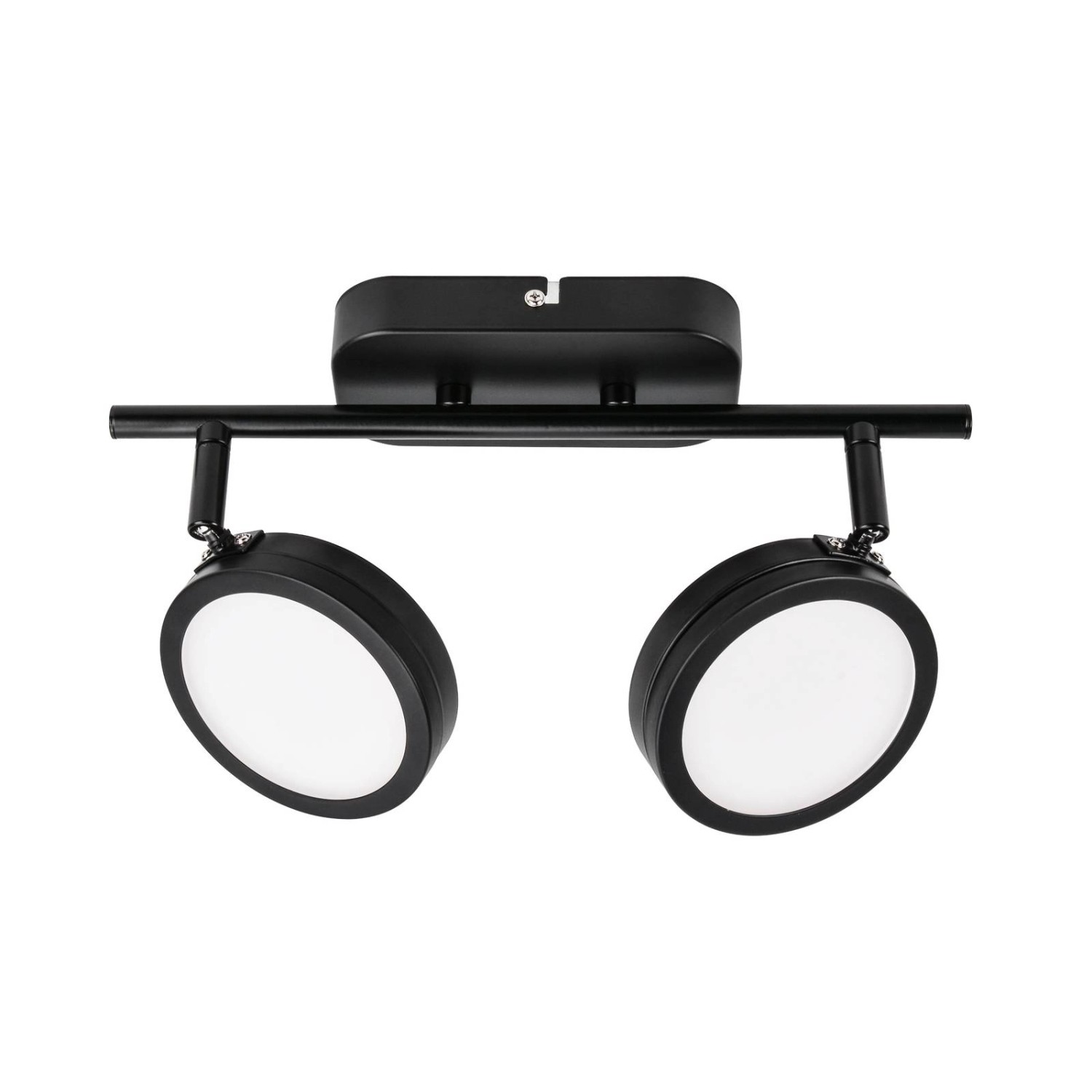 Lindby Strahler Neros 9951085 Modern in Schwarz aus Metall 2-flammig GX53 W günstig online kaufen