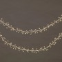 LED-Draht-Lichterkette mit 480 warmweißen LEDs und transparentem Kabel für Innen & Außen.