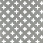 Eloxiertes Aluminium Lochblech mit Kreuzlochmuster, 200x1000x0,8 mm.