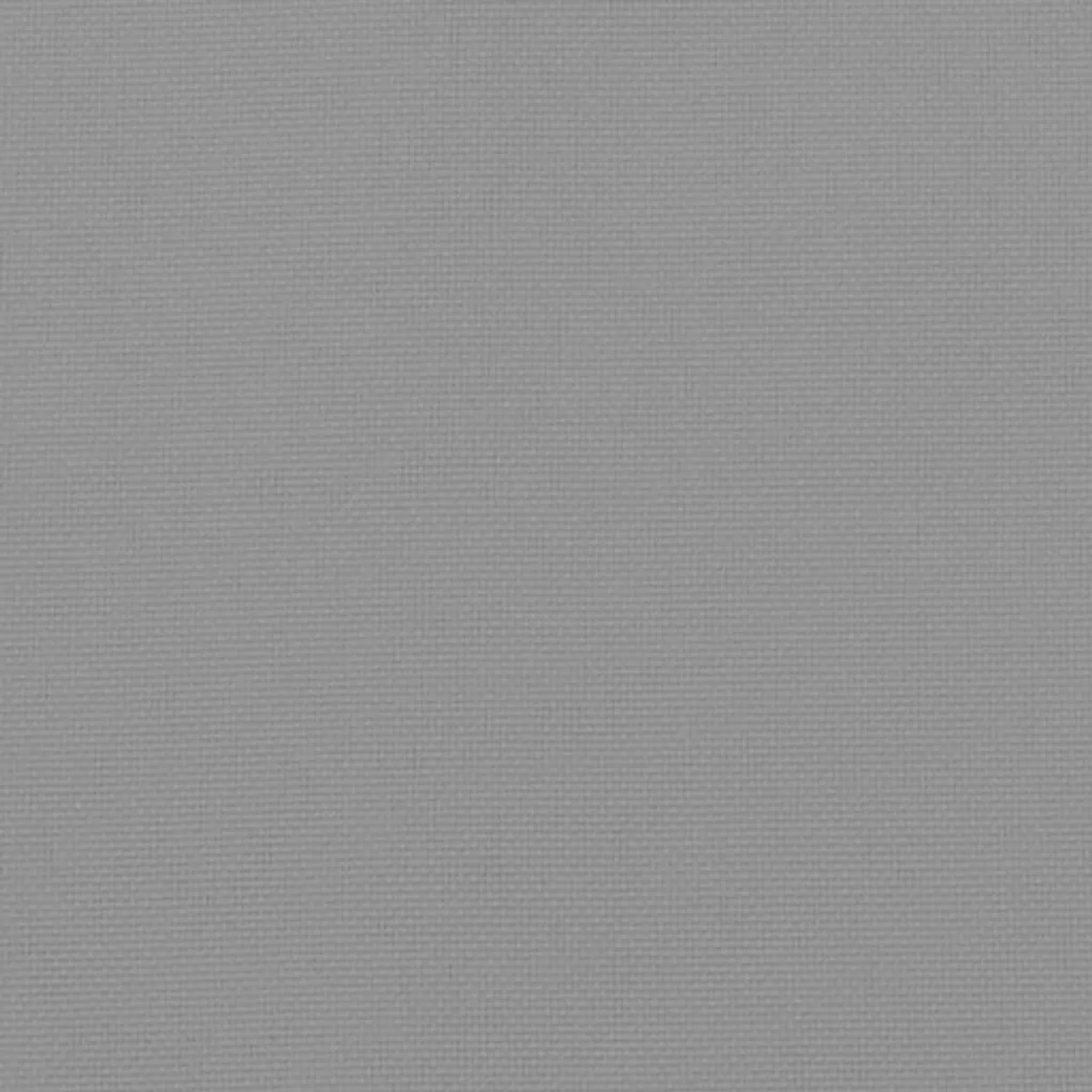 Nahaufnahme von grauem Oxford-Gewebe für Hochlehner-Auflagen. Robuste, gewebte Textur für Sitzkissen.