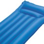Blaue Bestway Luftmatratze (170x54x15 cm) mit Kopfstütze für Pool und Badespaß.