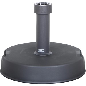 Siena Garden Schirmständer aus Kunststoff in Anthrazit, Ø 40 cm, für sicheren Halt von Sonnenschirmen.