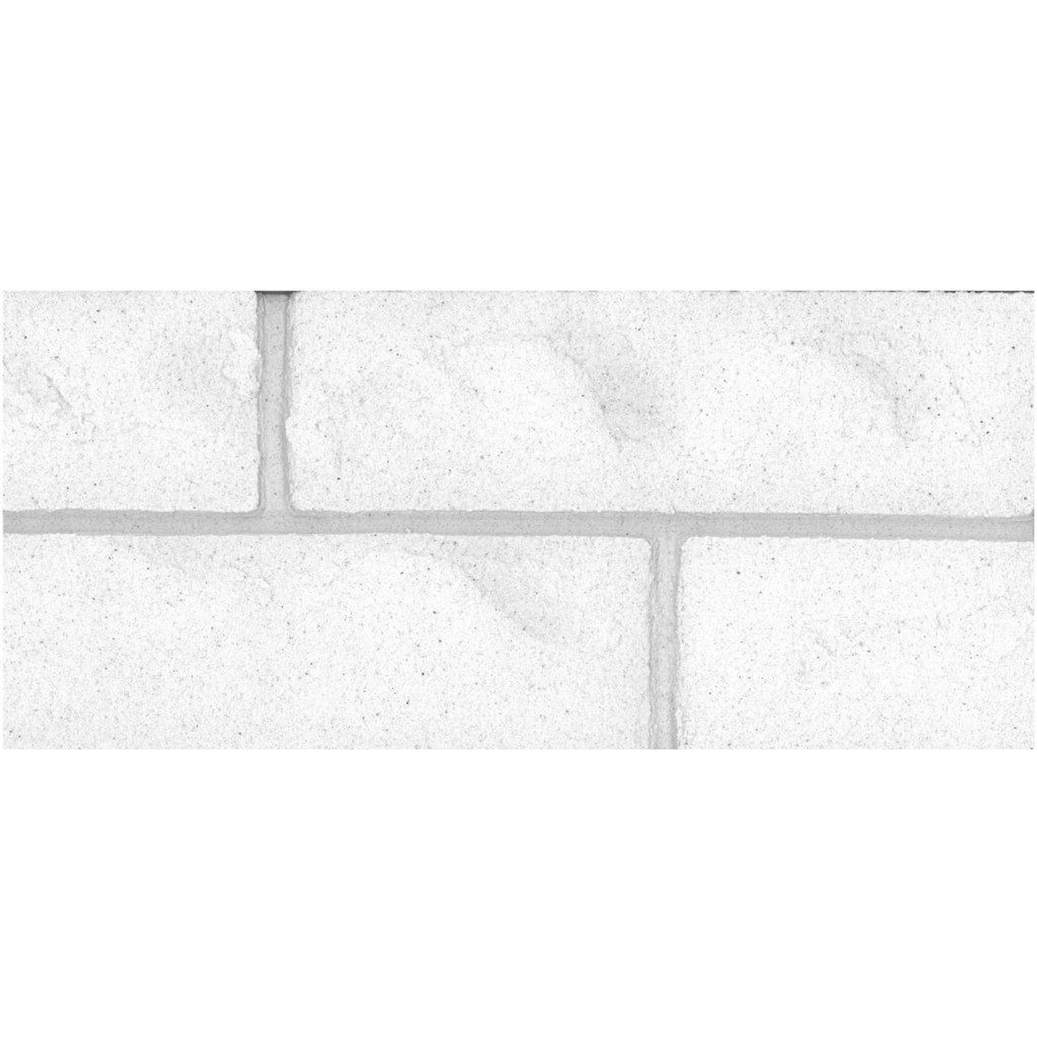 Elabrick Verblender Alaska, 7,1x24 cm, weiße Steinoptik für Innen & Außen.