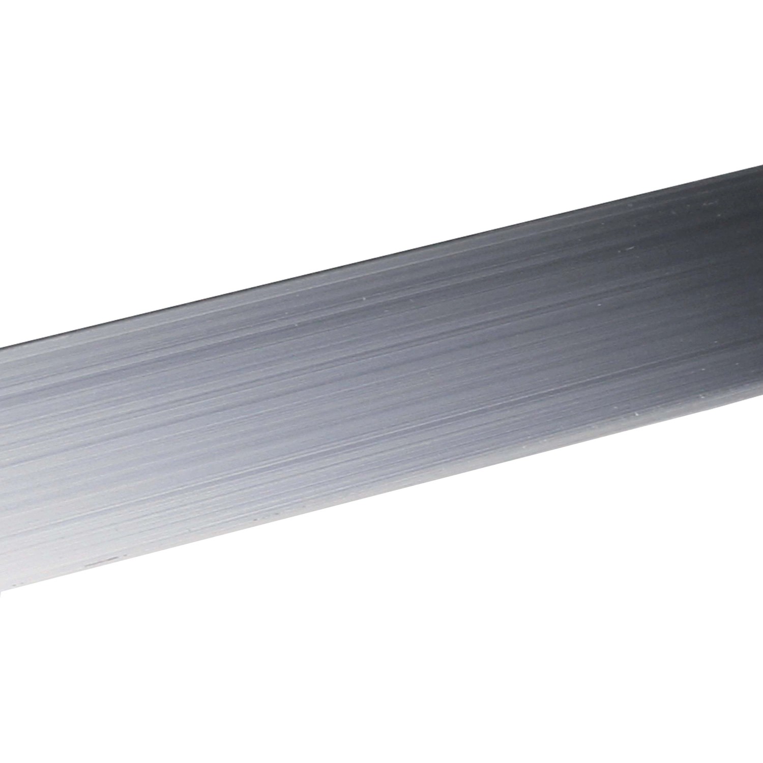 Arcansas Aluminium Flachstange, 2x25x1000 mm, roh, vielseitig einsetzbar.