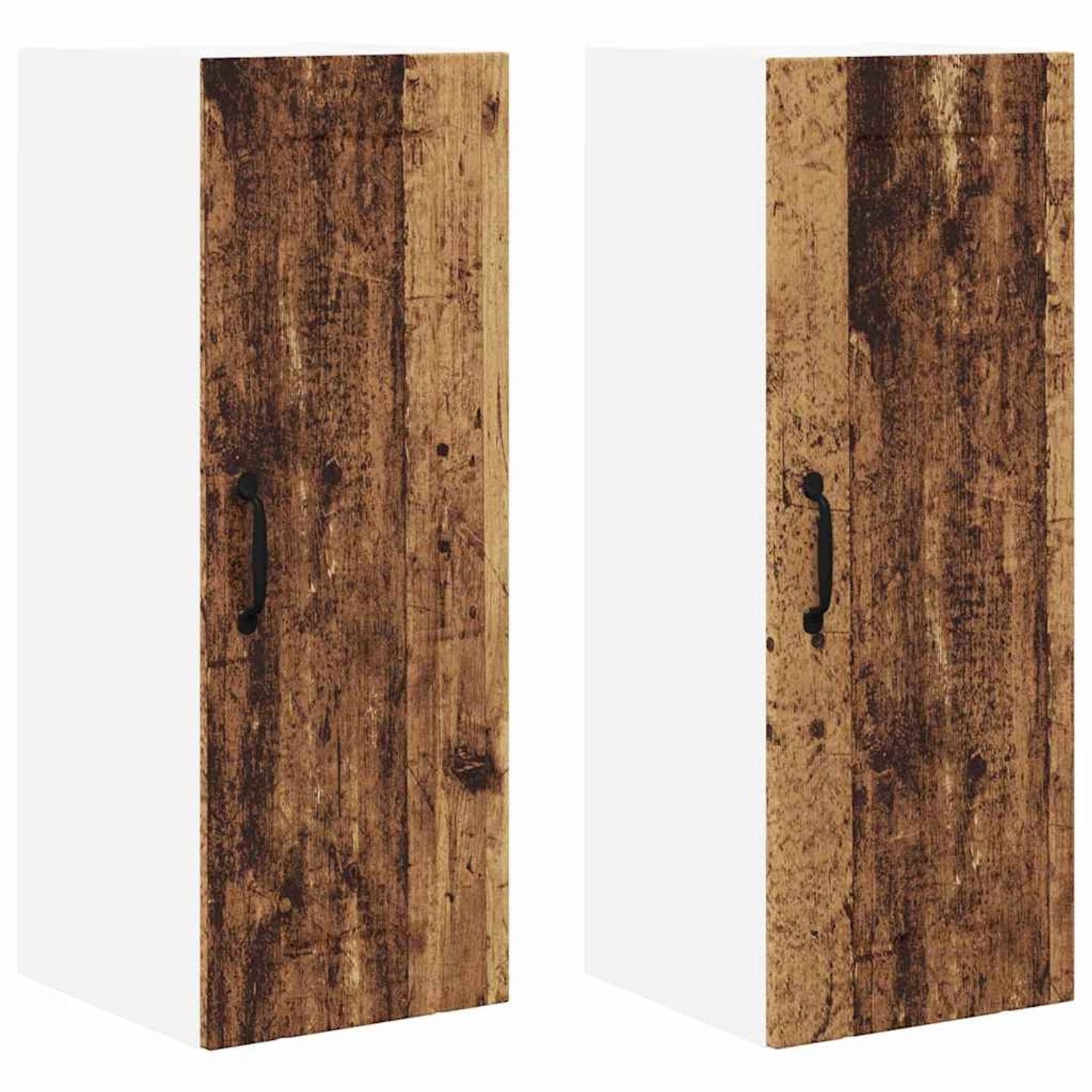 vidaXL Küchenschrank 2 Stk Altholz 30 x 31 x 80 cm Holzwerkstoff 885022 günstig online kaufen