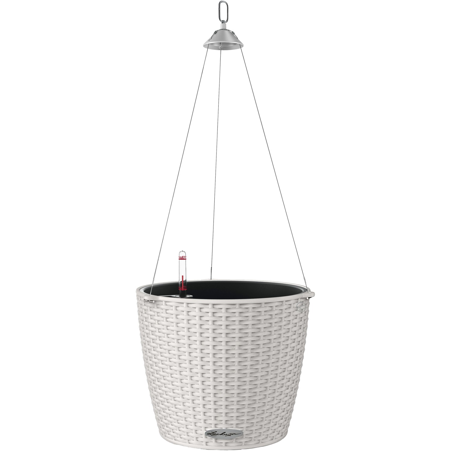 Lechuza Pflanzgefäß Nido Cottage Ø 27 cm x 23 cm Lichtgrau